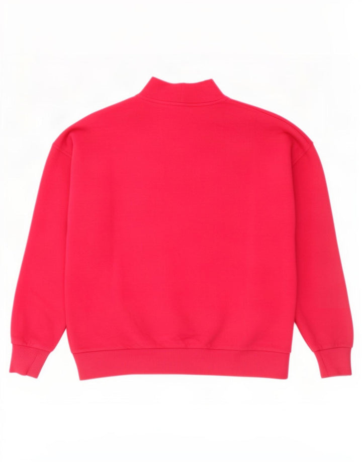 Damska bluza dresowa Colmar z grafiką oversize, UK 10, mała, różowa bawełna