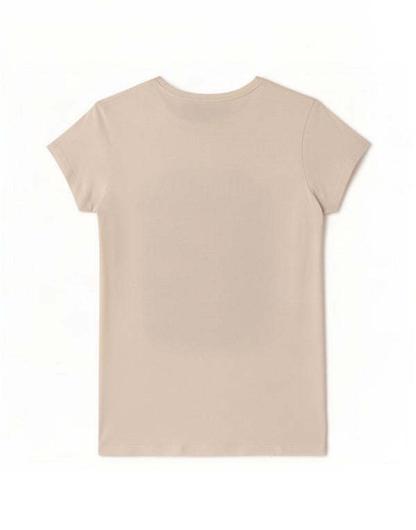 Damska koszulka z grafiką Zara Top UK 8 Small White Cotton