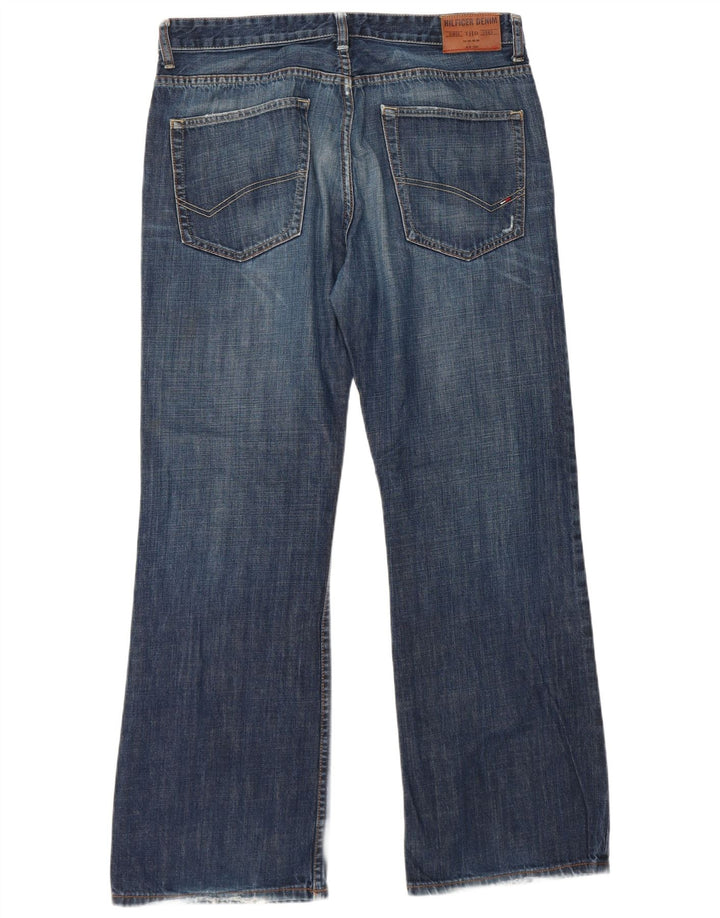 Męskie jeansy Bootcut Tommy Hilfiger W36 L32 Granatowe, bawełniane