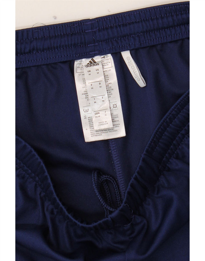 ADIDAS Mens Climalite Sport Shorts Medium  Navy Blue Polyester Vintage Adidas and Second-Hand Adidas from Messina Hembry 