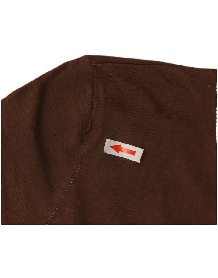 T-shirt damski Zara Top UK 10 Small Brown