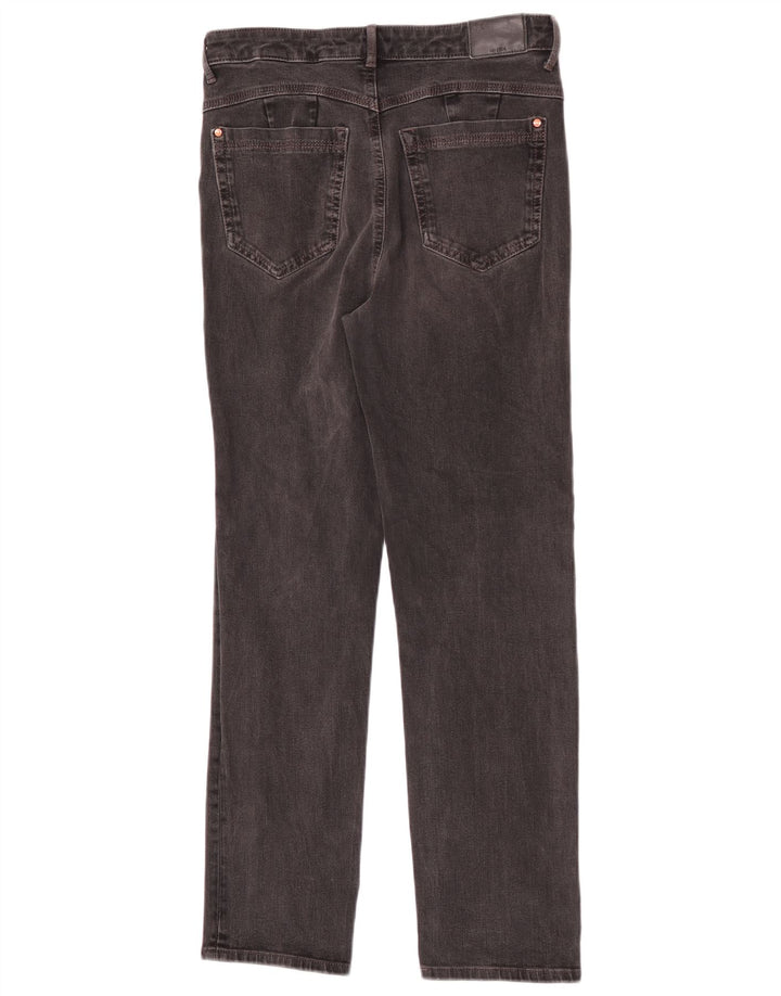 Marks & Spencer Damskie jeansy slim UK 12 Medium W30 L28 Czarna bawełna