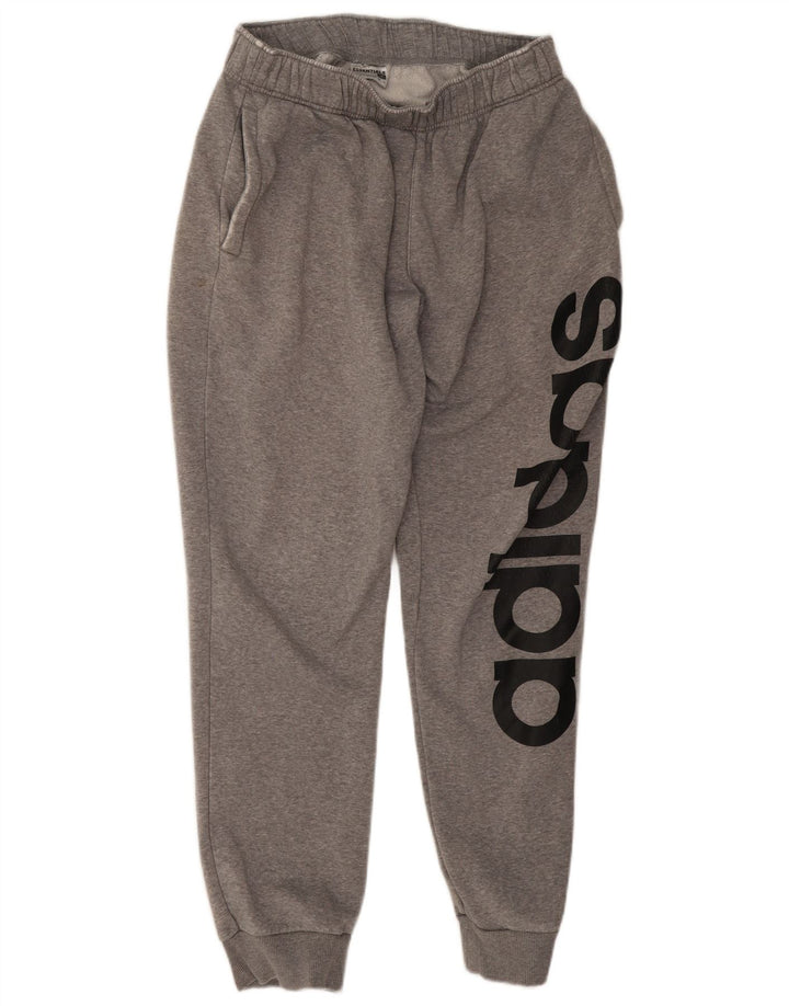 Męskie spodnie dresowe Adidas Graphic, duże, szare