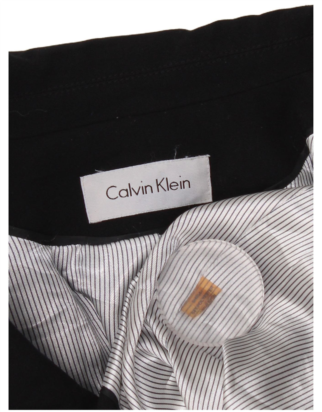 Damska marynarka CALVIN KLEIN zapinana na 2 guziki UK 14, średni granat