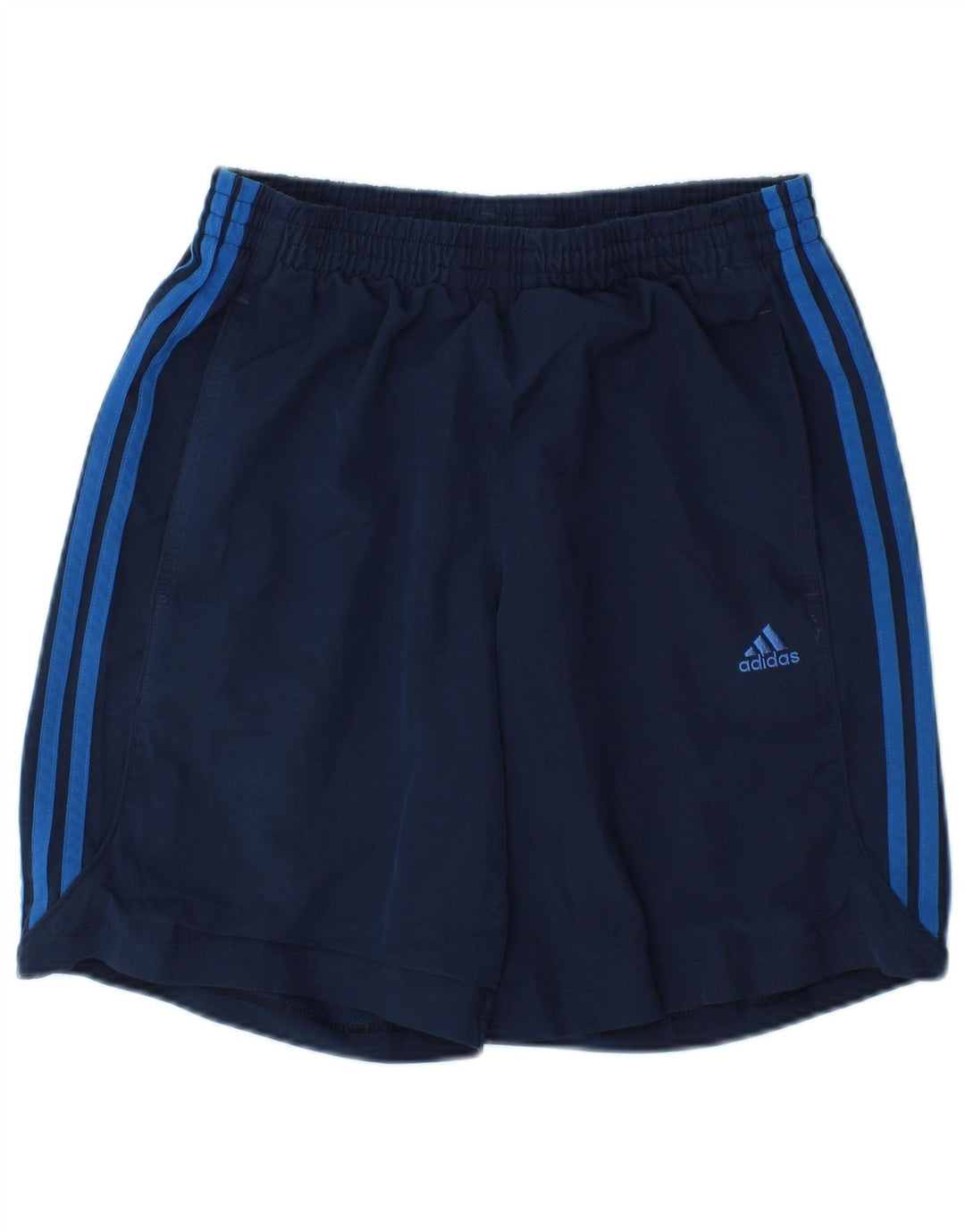 Męskie spodenki sportowe Adidas, małe, granatowe, poliestrowe