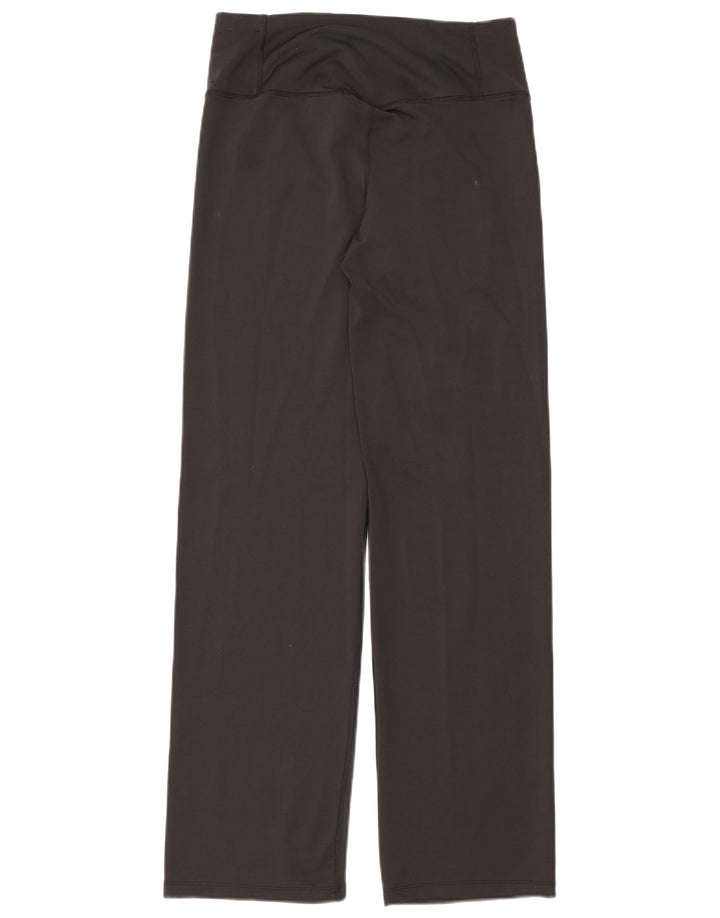 Damskie spodnie dresowe Nike Dri Fit UK 14, duże, czarne, poliestrowe