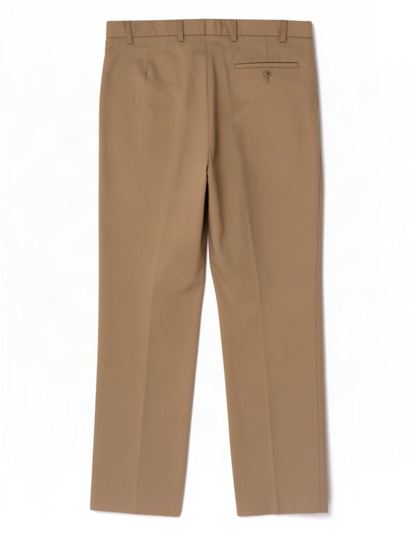 Męskie spodnie garniturowe Marks & Spencer Blue Harbor Straight W36 L33 Beżowe