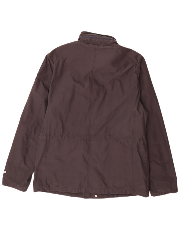 Męska kurtka z kapturem North Sails UK 42 XL, granatowa, poliestrowa