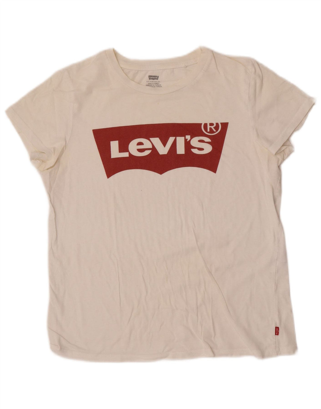 Damska koszulka z grafiką Levi's Top UK 10 Small White
