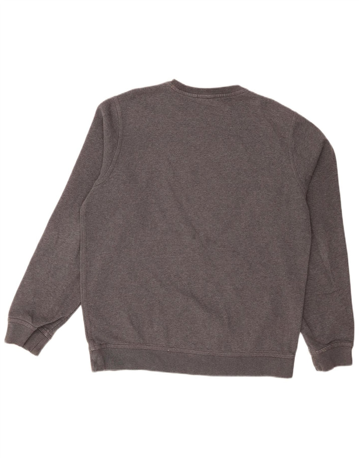 Męska bluza dresowa Nike, duża, szara, bawełniana