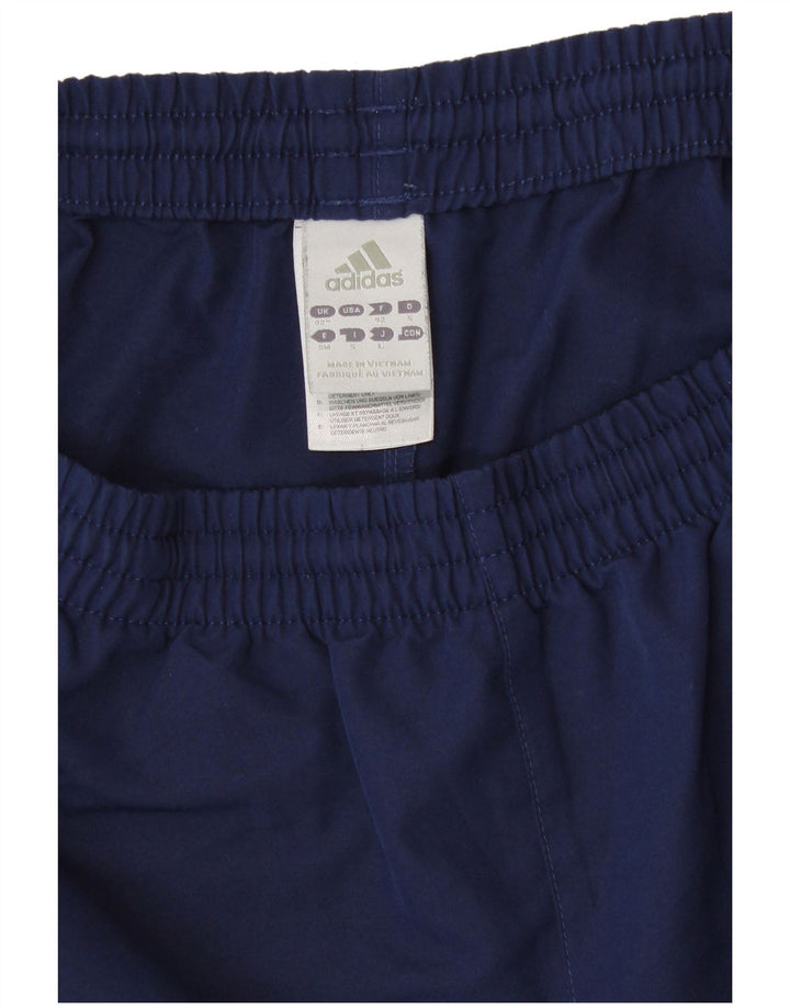 ADIDAS Mens Sport Shorts Medium  Navy Blue Polyester