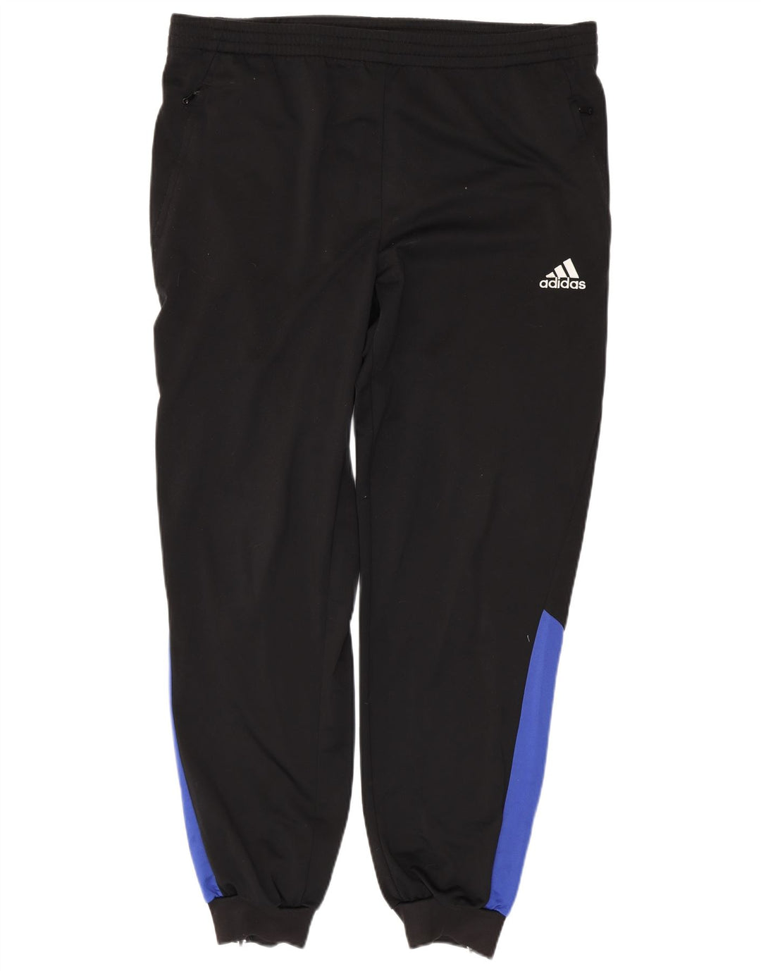 Adidas Męskie spodnie dresowe Joggers UK 44/46 Duży czarny poliester