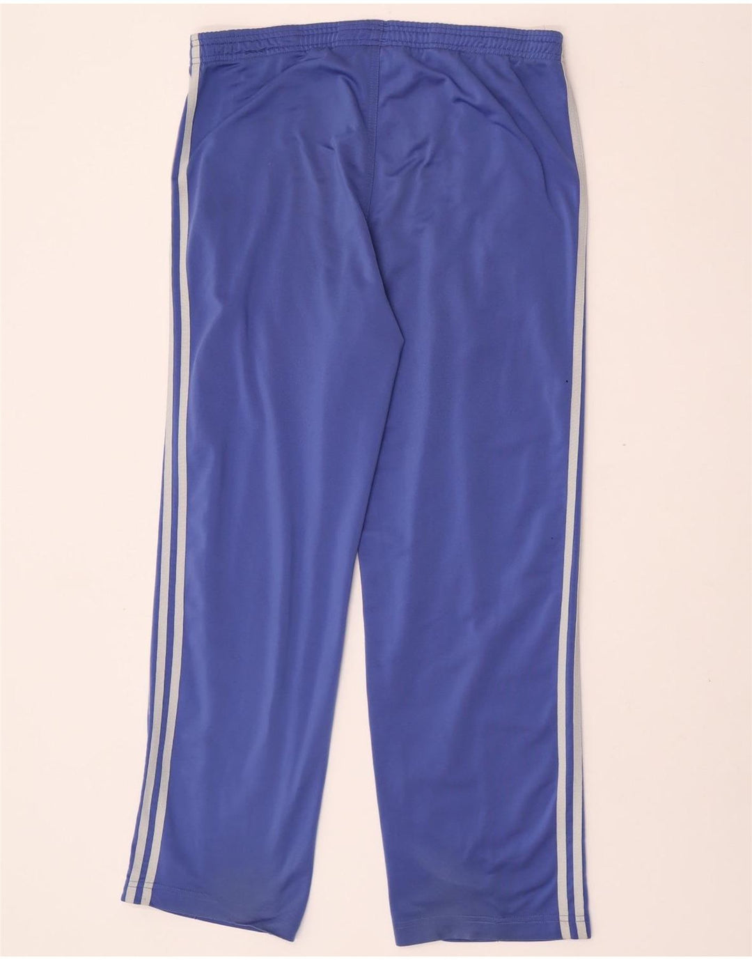 Męskie spodnie dresowe Adidas UK 36/38 Mały niebieski poliester