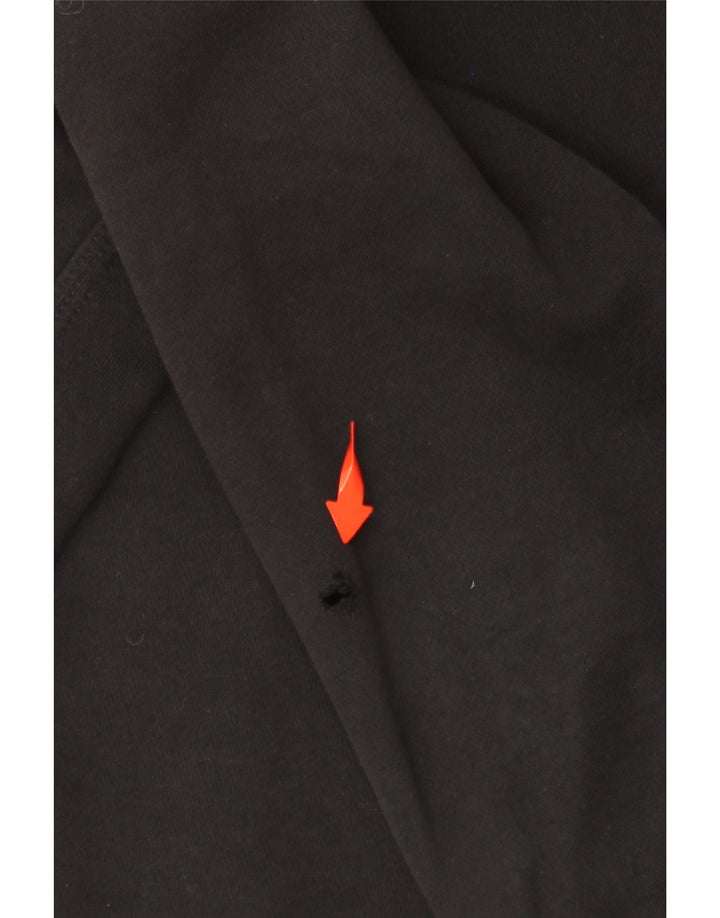 Chłopięcy sweter z kapturem NIKE 12-13 lat, duży, czarny, bawełniany