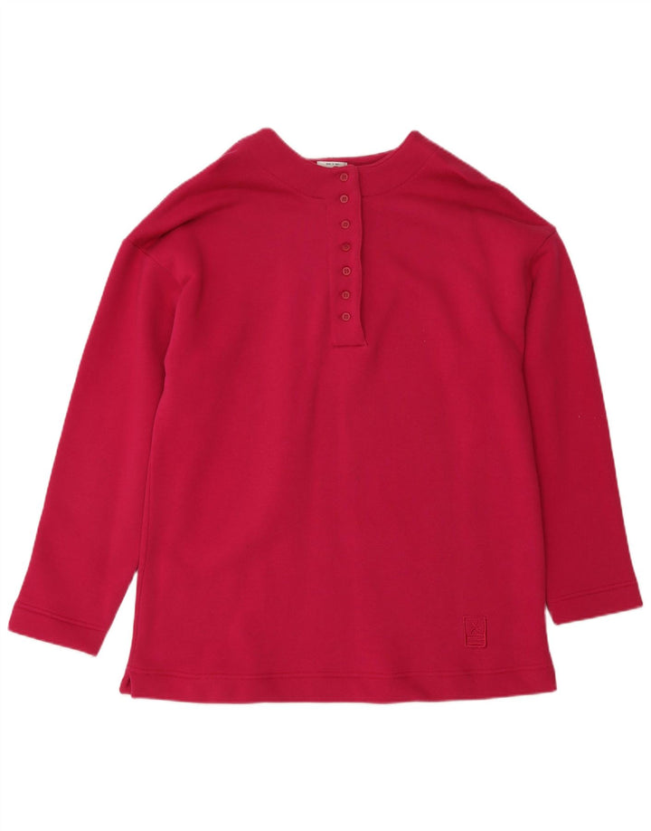 Damska bluza dresowa Benetton UK 14, średni róż