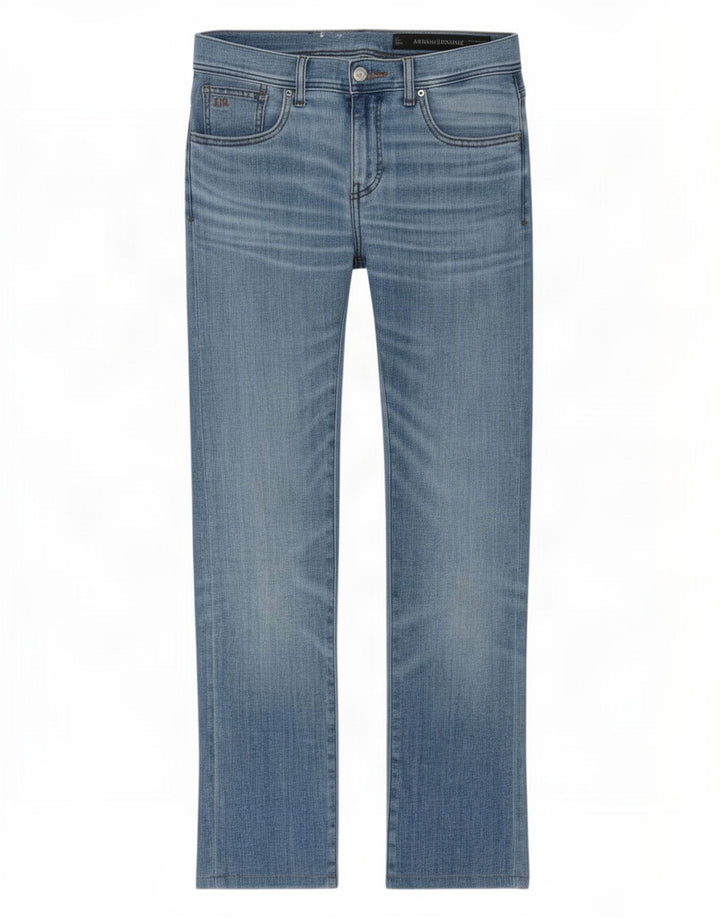 Damskie jeansy Armani Slim W30 L29 Niebieskie bawełniane