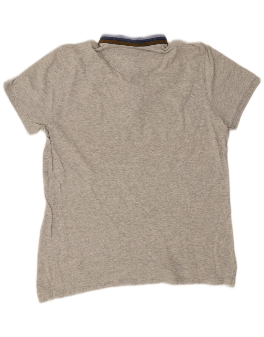 Męska koszulka polo Massimo Dutti w duże szare paski