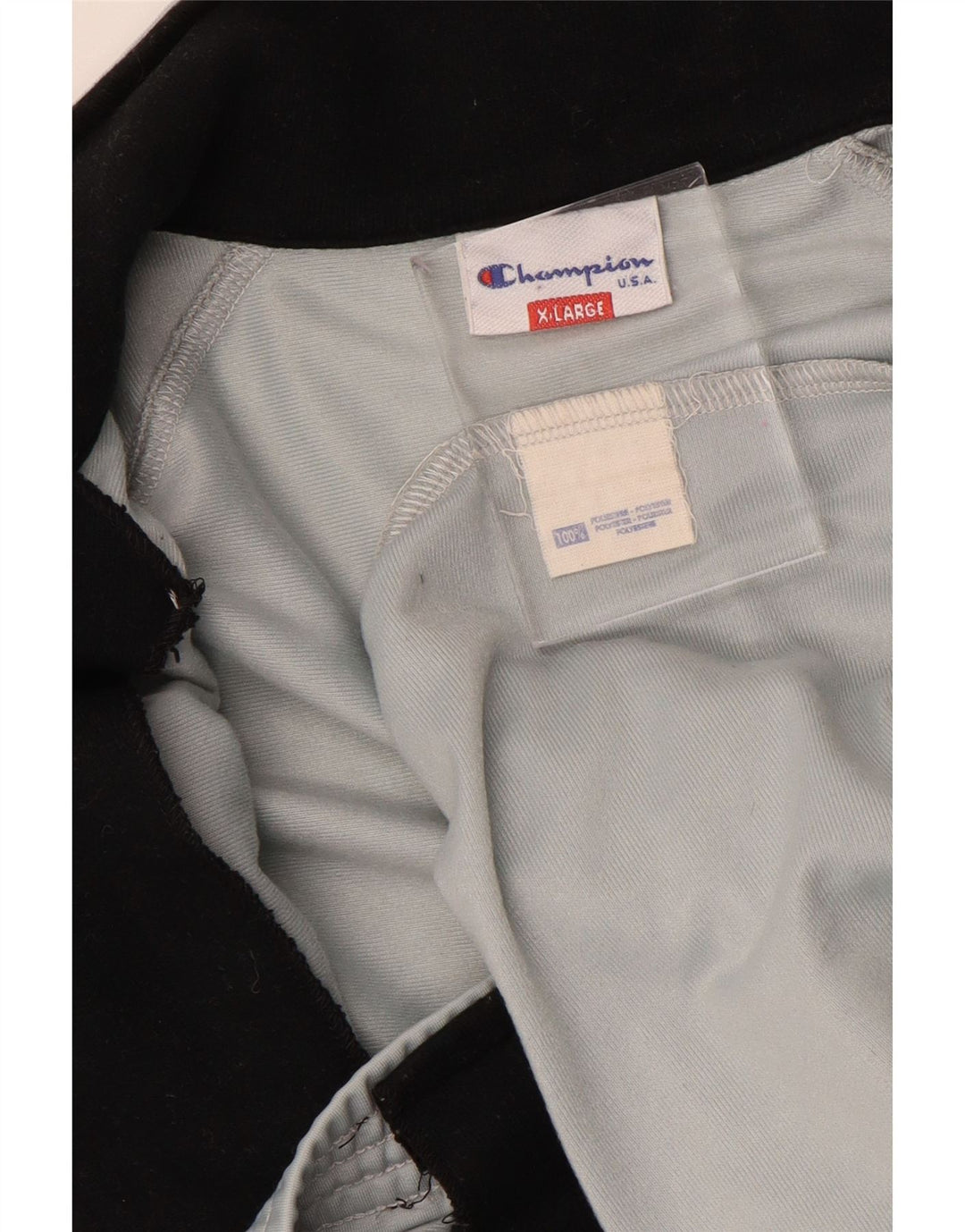 Męska kurtka dresowa CHAMPION USA z grafiką XL w kolorze szarym