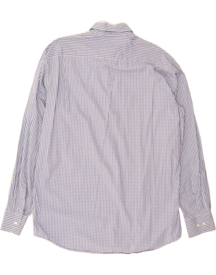 HUGO BOSS Mens Shirt Size 16 41 Large Blue Gingham Vintage Hugo Boss and Second-Hand Hugo Boss from Messina Hembry 