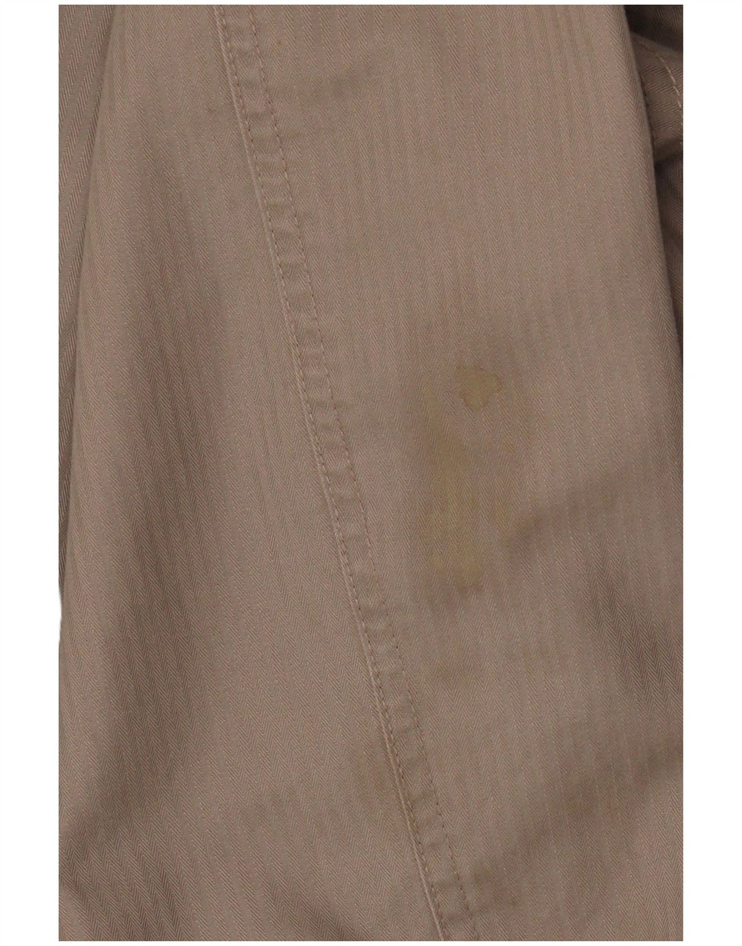Męska kurtka bomber Marks & Spencer UK 42 XL, beżowa, bawełniana w prążki