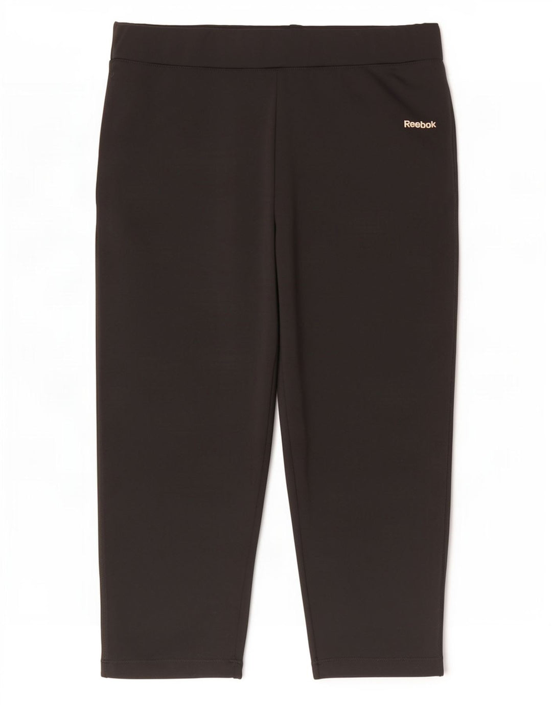 Damskie legginsy Reebok Capri UK 12, średni czarny poliester