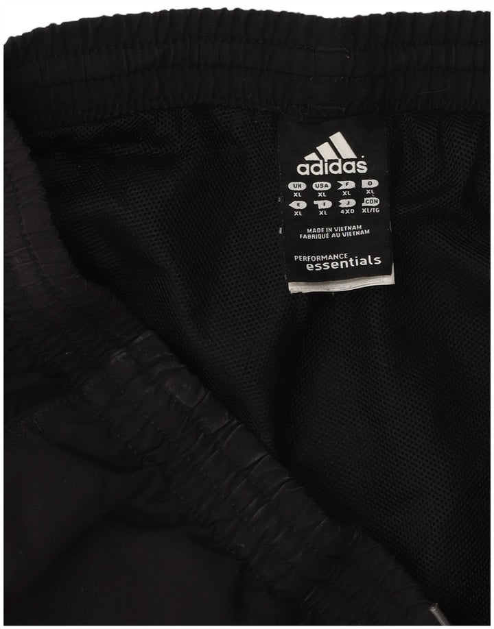 Męskie spodenki sportowe Adidas XL, czarne, poliestrowe