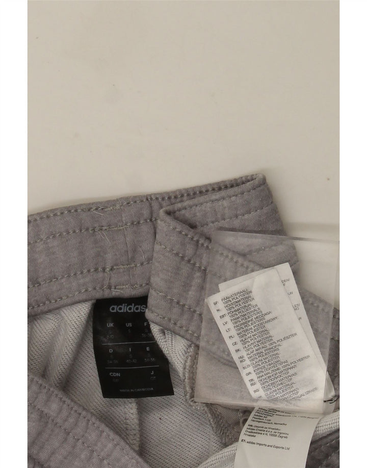 Damskie spodnie dresowe Adidas Joggers UK 8/10 Mały szary poliester