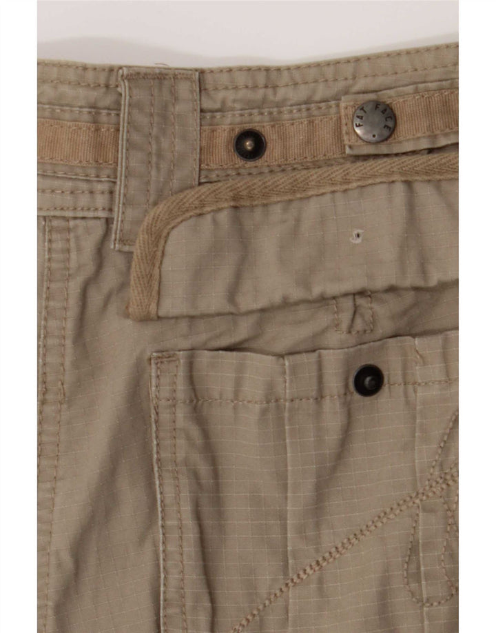 Damskie spodenki cargo Fat Face UK 12 Medium W30, bawełna khaki