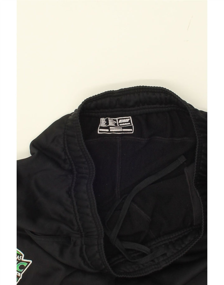 NEW BALANCE Mens Boston Celtics Tracksuit Trousers Large  Black Polyester Vintage New Balance and Second-Hand New Balance from Messina Hembry 