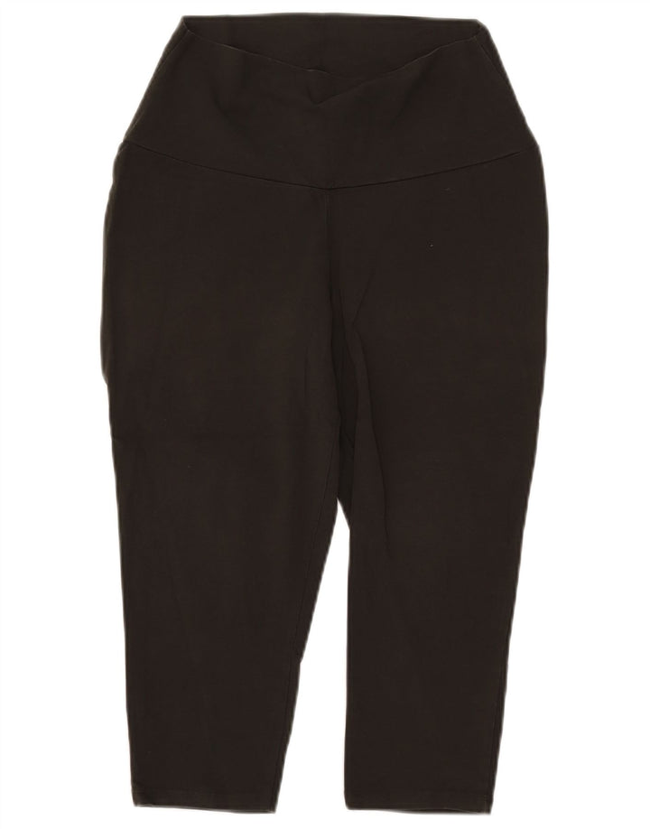 Damskie legginsy Capri MINT VELVET UK 14, duże, bawełniane w kolorze khaki