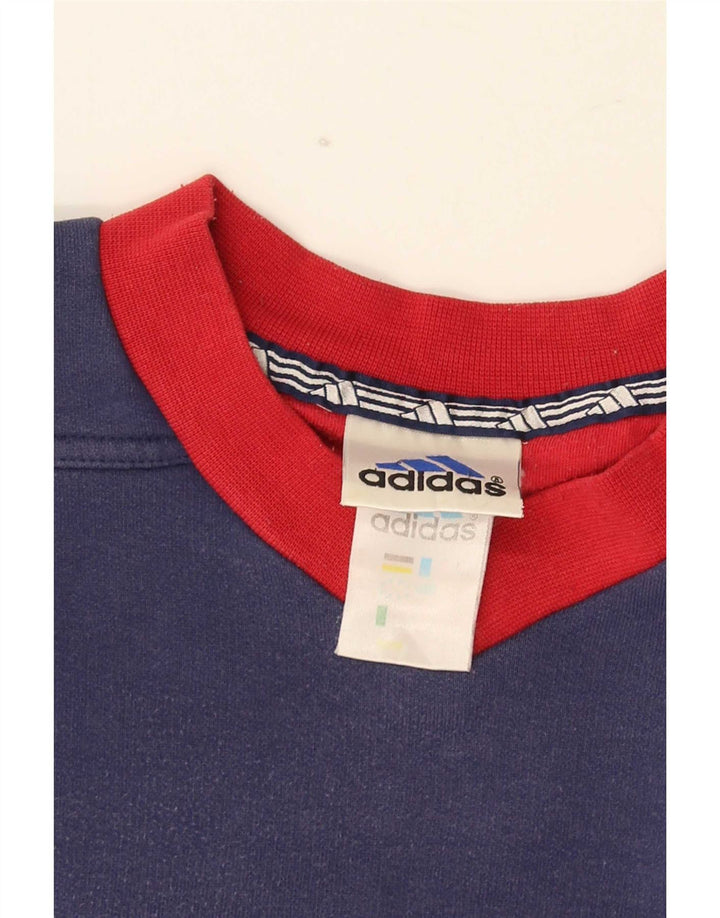 Bluza męska Adidas Jumper Średni granatowy Kolor blokowy