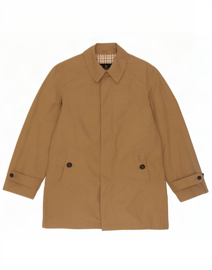 Trencz męski Barbour UK 40, duży, beżowy, bawełniany