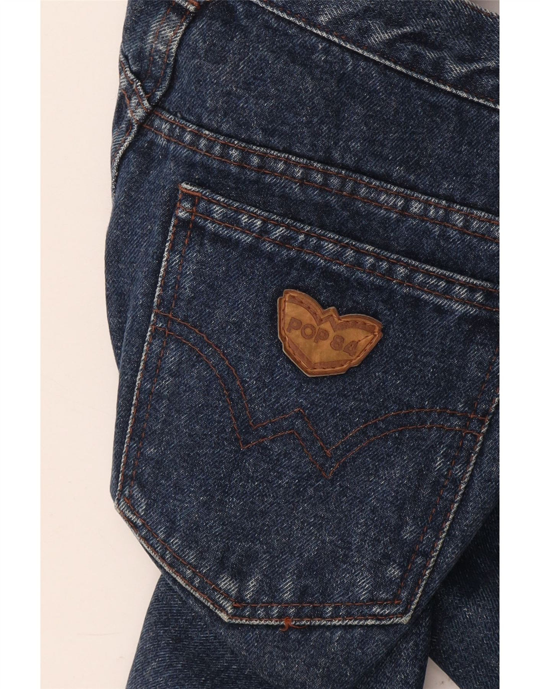 Męskie dżinsy zwężane POP 84 W28 L29 Niebieskie