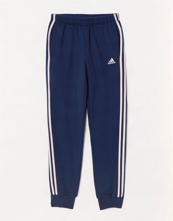 Męskie spodnie dresowe Adidas Joggers UK 38/40 Średni niebieski bawełniany
