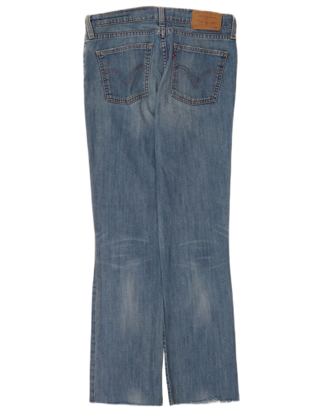 Damskie proste dżinsy Levi's W30 L30 Niebieskie bawełniane