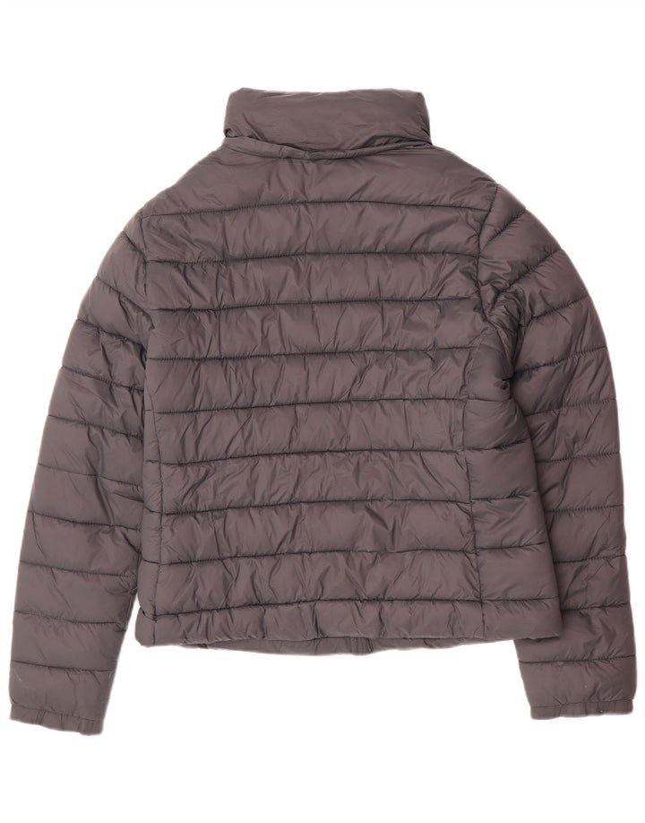 Damska wyściełana kurtka Superdry UK 16, duża, szary nylon