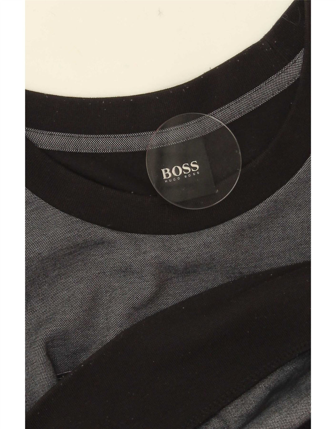 Męska bluza z grafiką Hugo Boss, bawełniana, w kolorze średniej szarości
