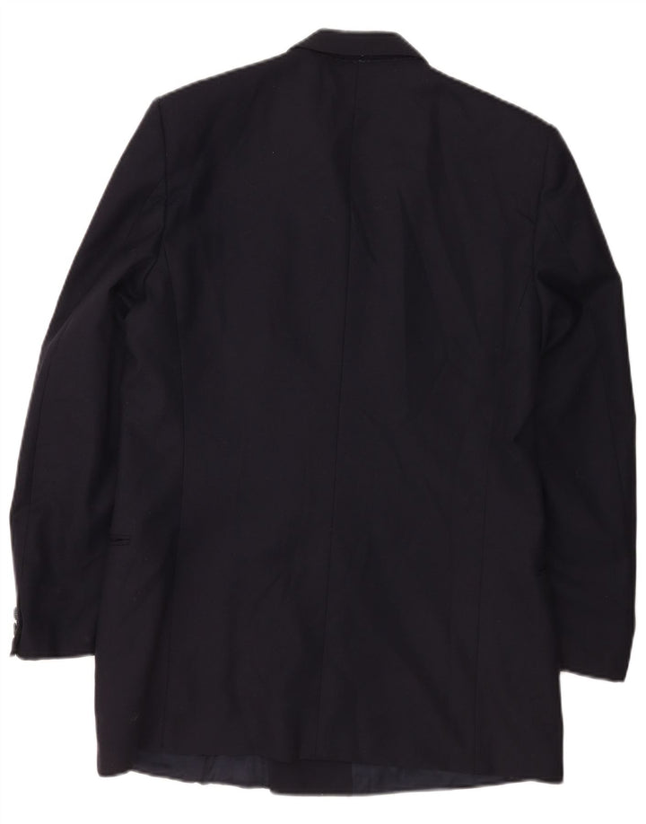 Vintage męska marynarka dwurzędowa IT 50 duża granatowa