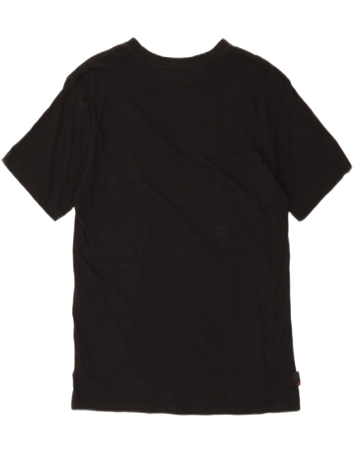 REEBOK Mens Graphic T-Shirt Top Small Black Cotton Vintage Reebok and Second-Hand Reebok from Messina Hembry 