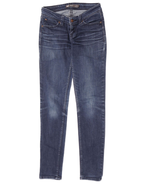 Damskie jeansy Levi's Demi Curve Skinny W25 L30 Niebieska bawełna