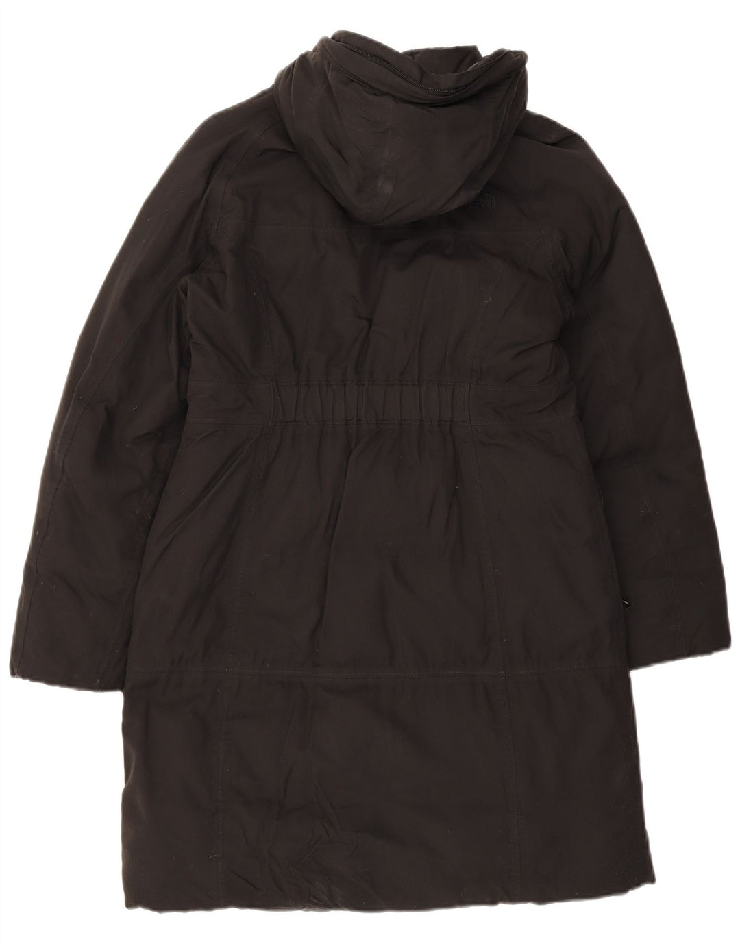 Damska kurtka parka z kapturem The North Face UK 14, średni czarny nylon