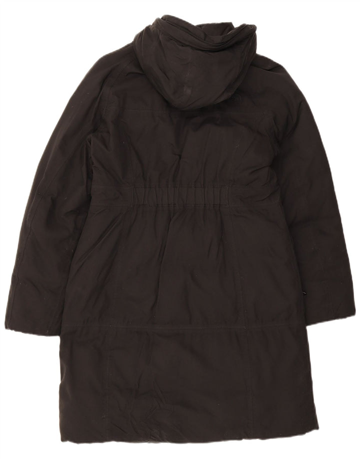 Damska kurtka parka z kapturem The North Face UK 14, średni czarny nylon