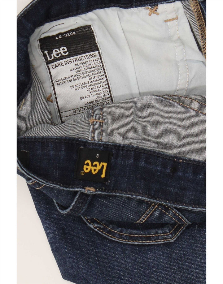 Damskie jeansy Lee Bootcut US 9 Medium W28 L27 Niebieskie, bawełniane
