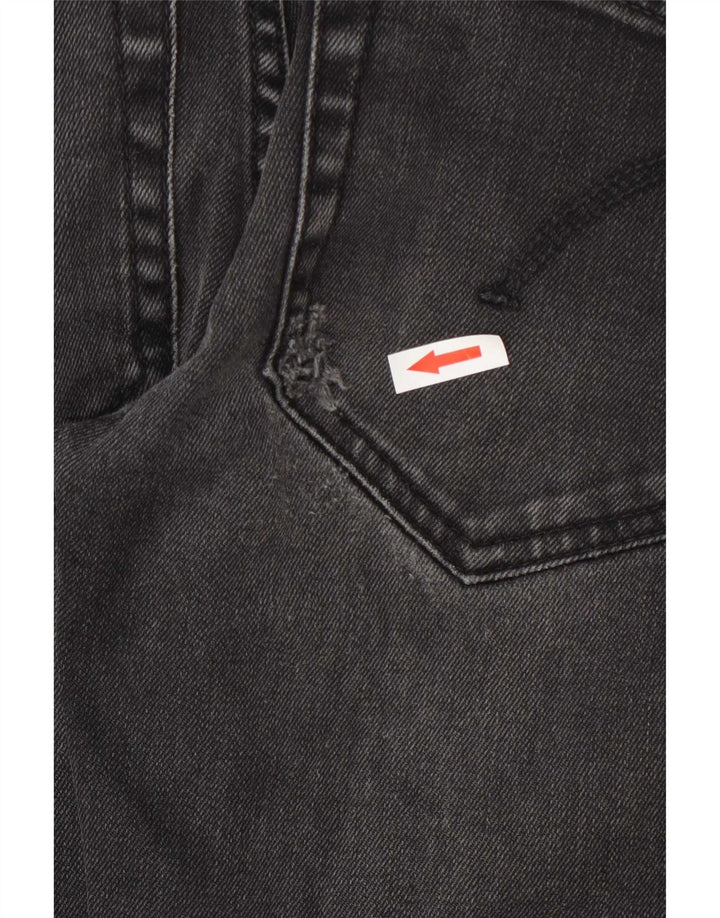 Dżinsy damskie Dondup w trudnej sytuacji Slim Fit W28 L31 Czarna bawełna