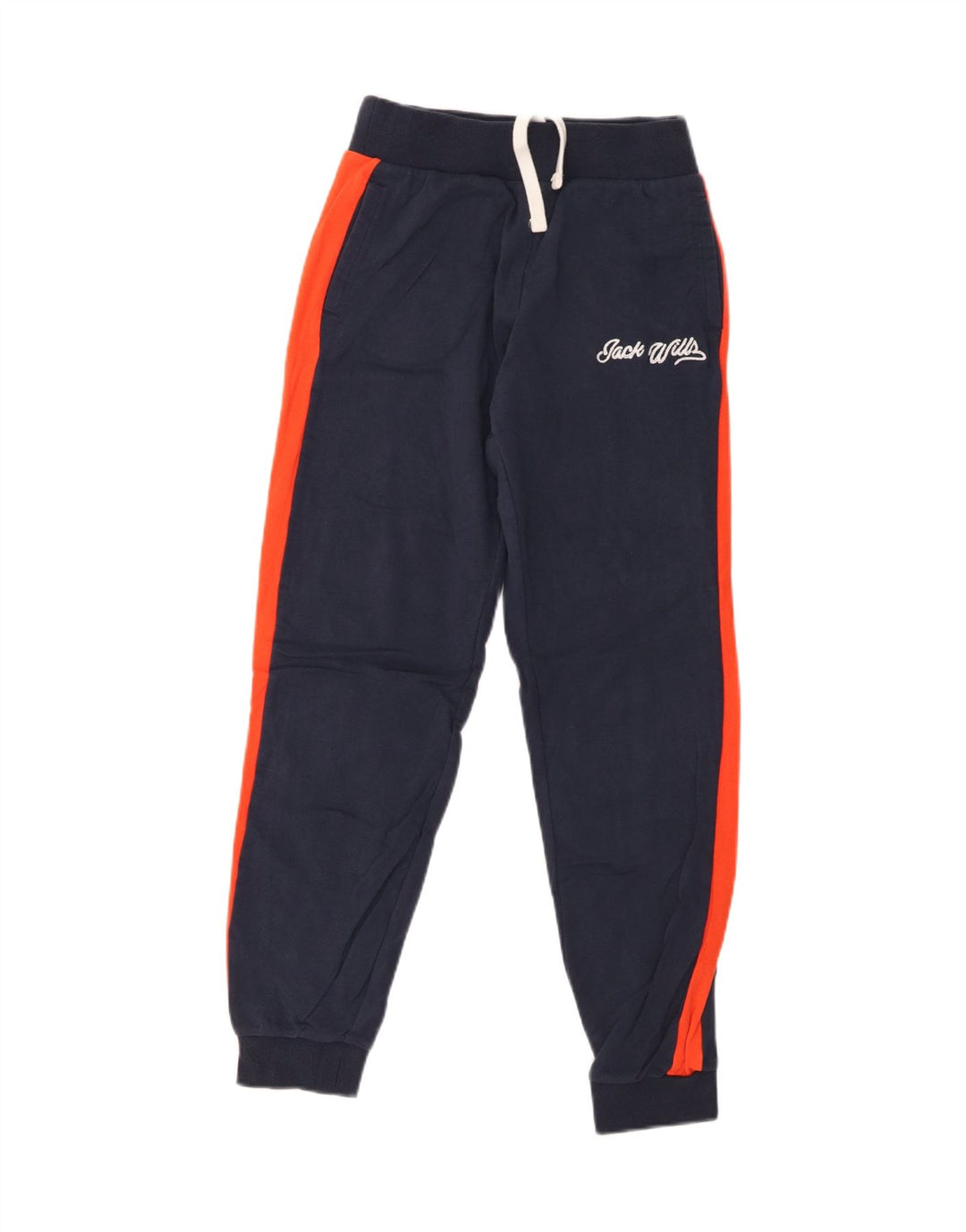 Damskie spodnie dresowe JACK WILLS Joggers UK 6 XS Granatowe, blokowe kolory