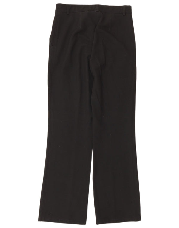 Damskie spodnie Chino Bootcut Armani Jeans UK 8 Small W26 L29 Czarny Klasyczny