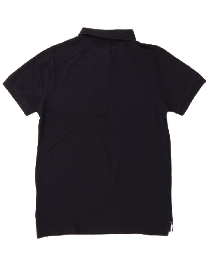 Męska koszulka polo JACK WILLS, średnia, granatowa, bawełniana