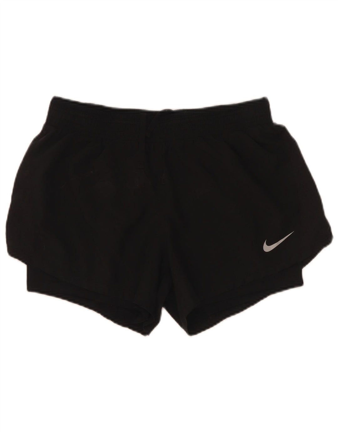 Damskie spodenki sportowe Nike UK 12, średni czarny poliester