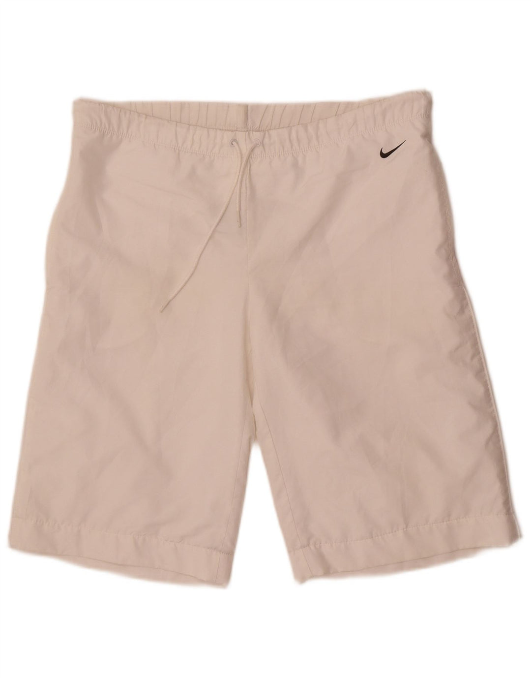 Damskie spodenki sportowe Nike UK 14/16, duże, białe, poliestrowe