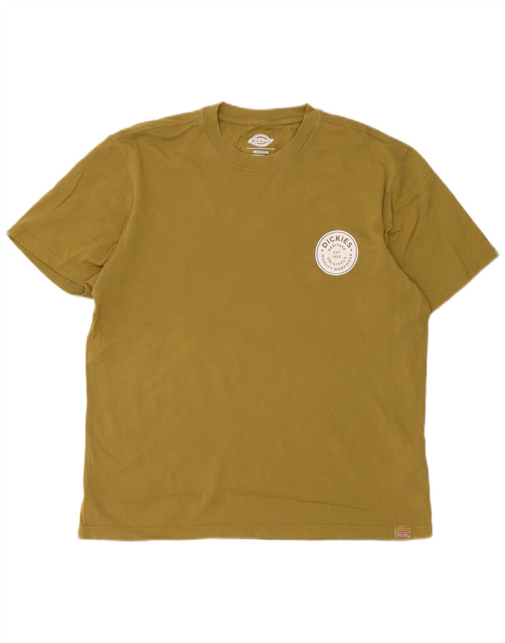 Męska koszulka z grafiką Dickies, średnia, bawełniana khaki